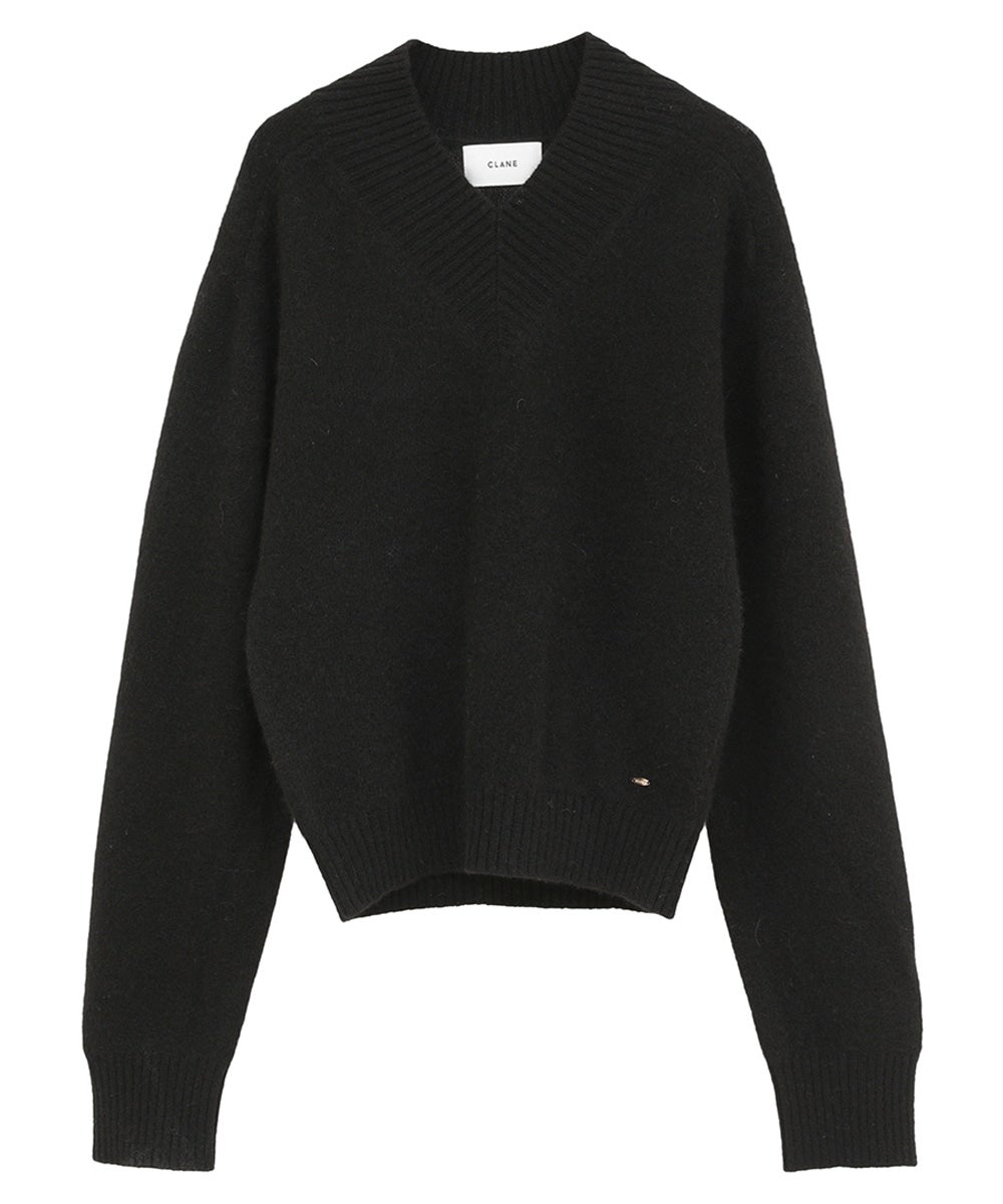 YAK V NECK KNIT TOPS