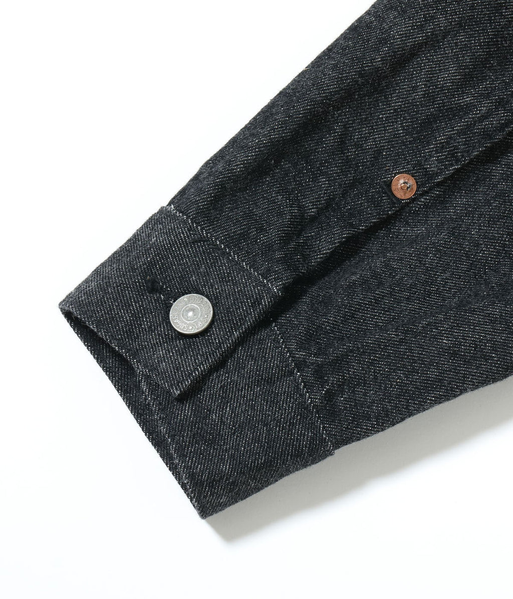 Black Denim Jacket 1953 Model
