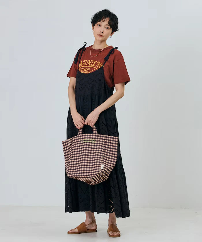 India Shifraretiard Shoulder Ribbon Camisole Dress