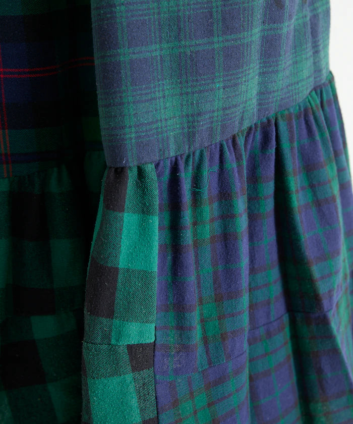 Vintage Remake Check Cami Dress