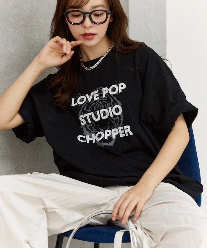 <Functional Material> Animal Print T-Shirt Limited Edition