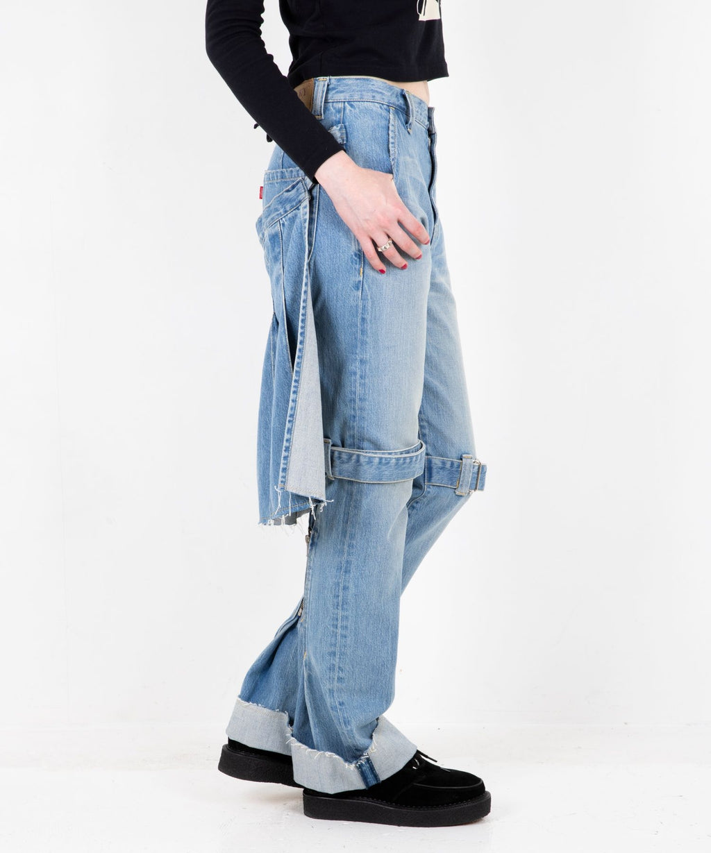Bondage Denim Pants