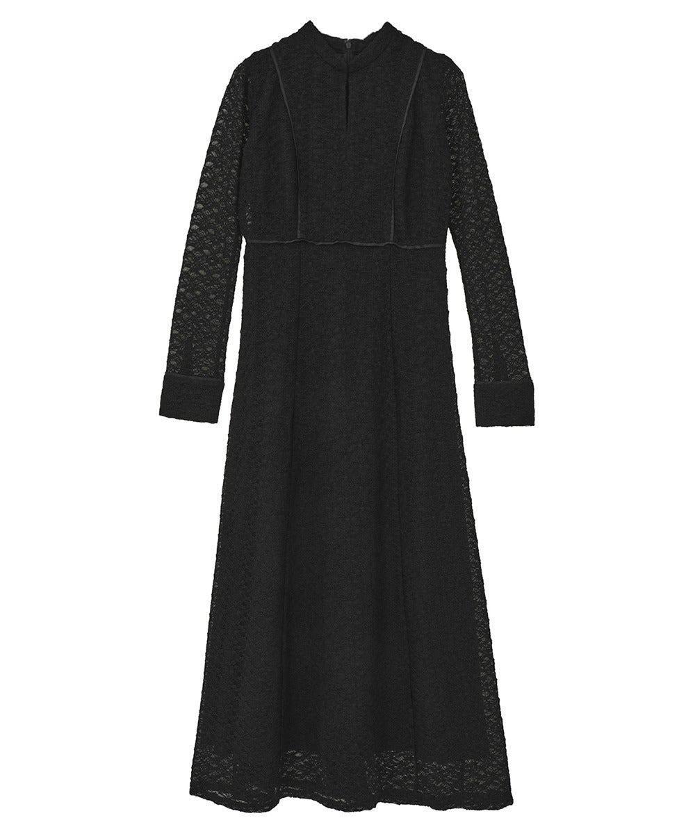 PIPING LINE LACE ONE PIECE