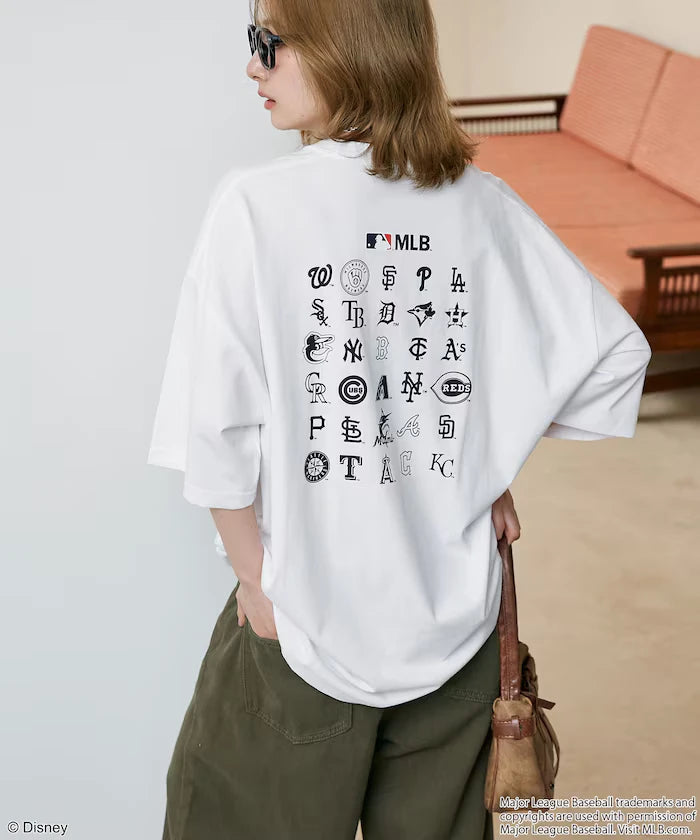 MLB/MICKEY MOUSE/Exclusive Print T-Shirt Limited Release