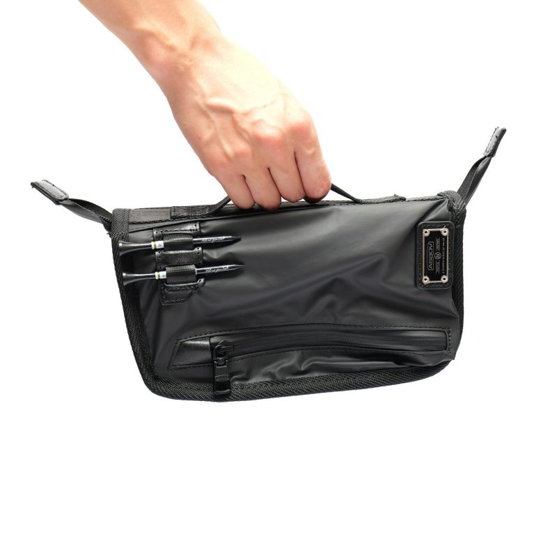 NYLON POLYCA CADDY BAG BLACK