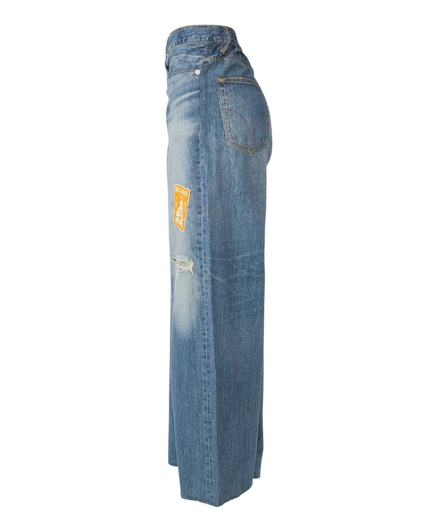 HYS FES PASS Denim Transfer Pants