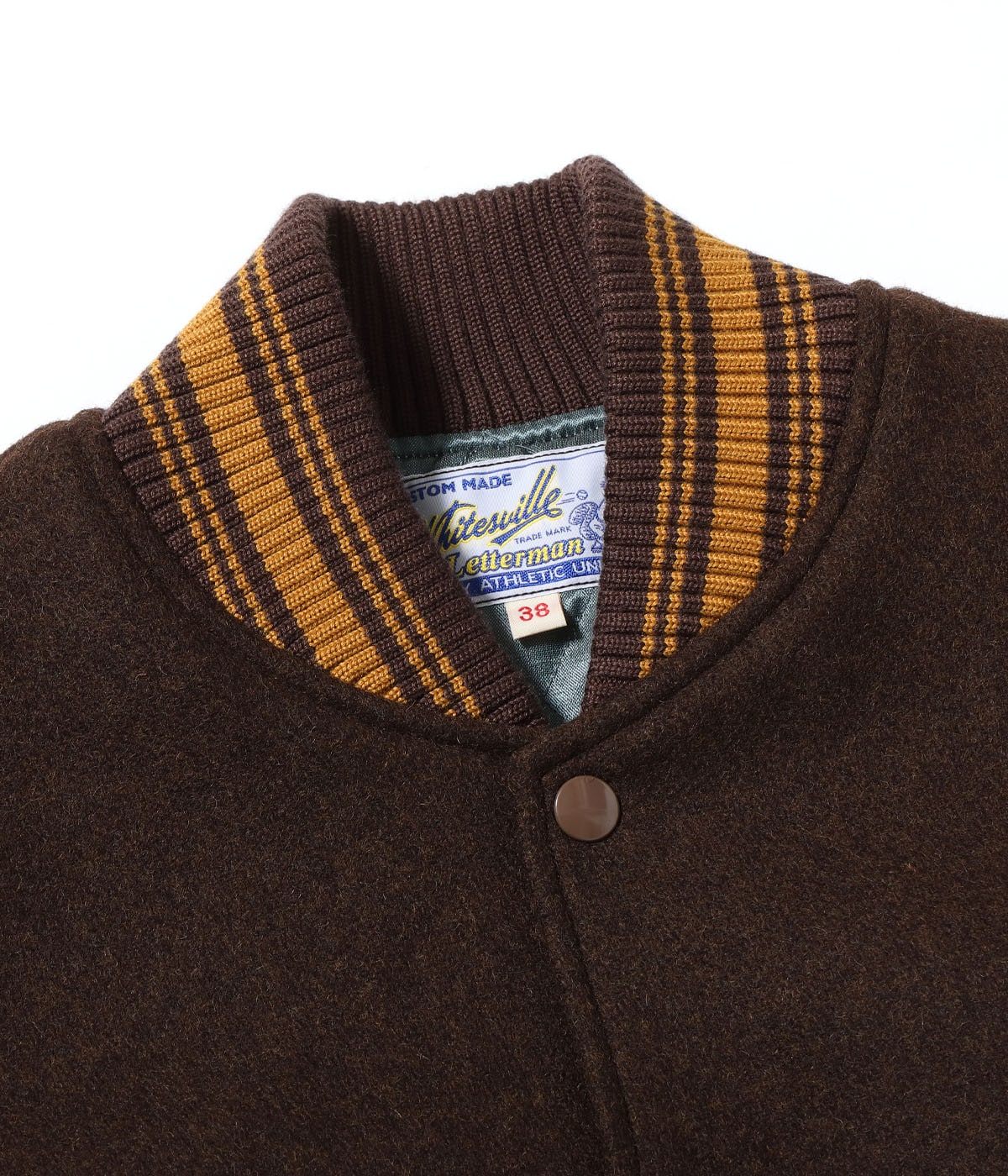 30oz. WOOL MELTON AWARD JACKET “SOLID”