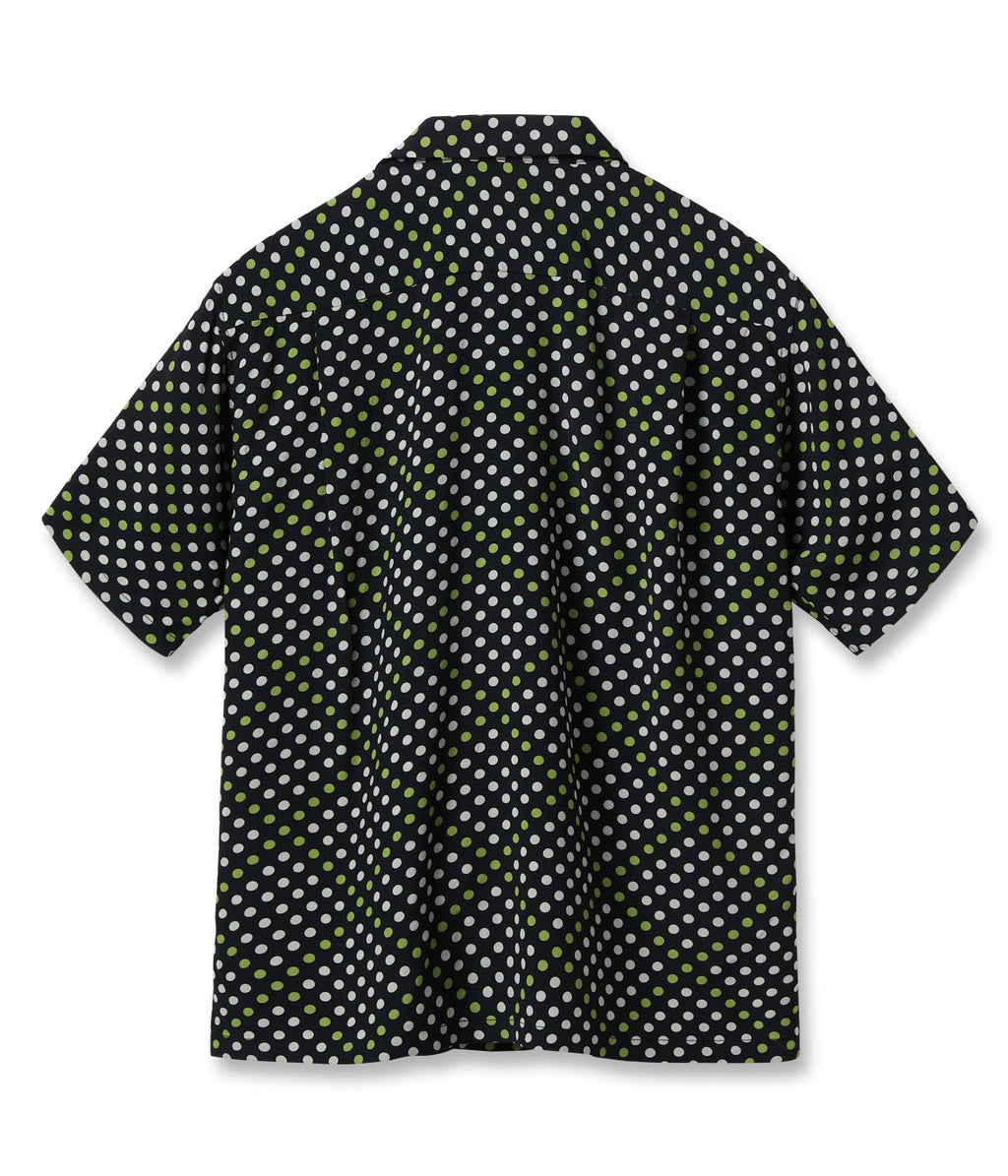 High Density Rayon Open Shirt "Polka Dot"