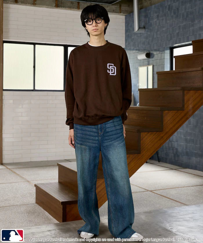 Custom MLB Fleece Crewneck Logo Sweatshirt Limited Edition