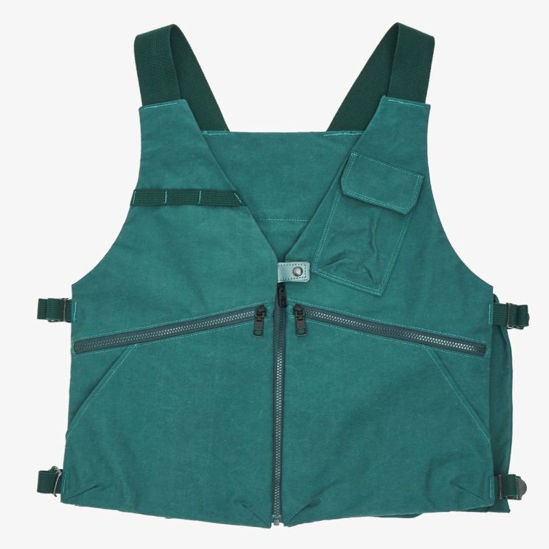 SHRINK NYLON CAMP VEST 3/GREEN