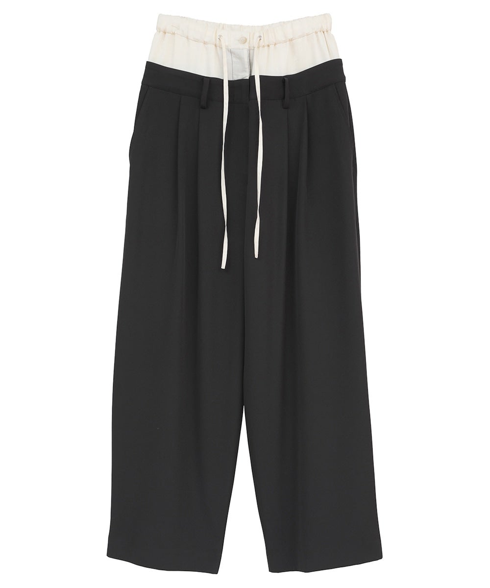 W WAIST WIDE SLACKS