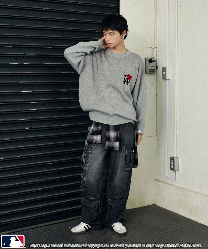 Custom HEART LOGO KNIT