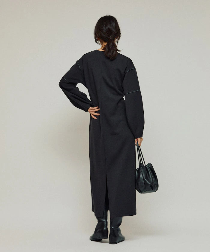 Cocoon Sleeve Damboru Sweat One-Piece / Spindle