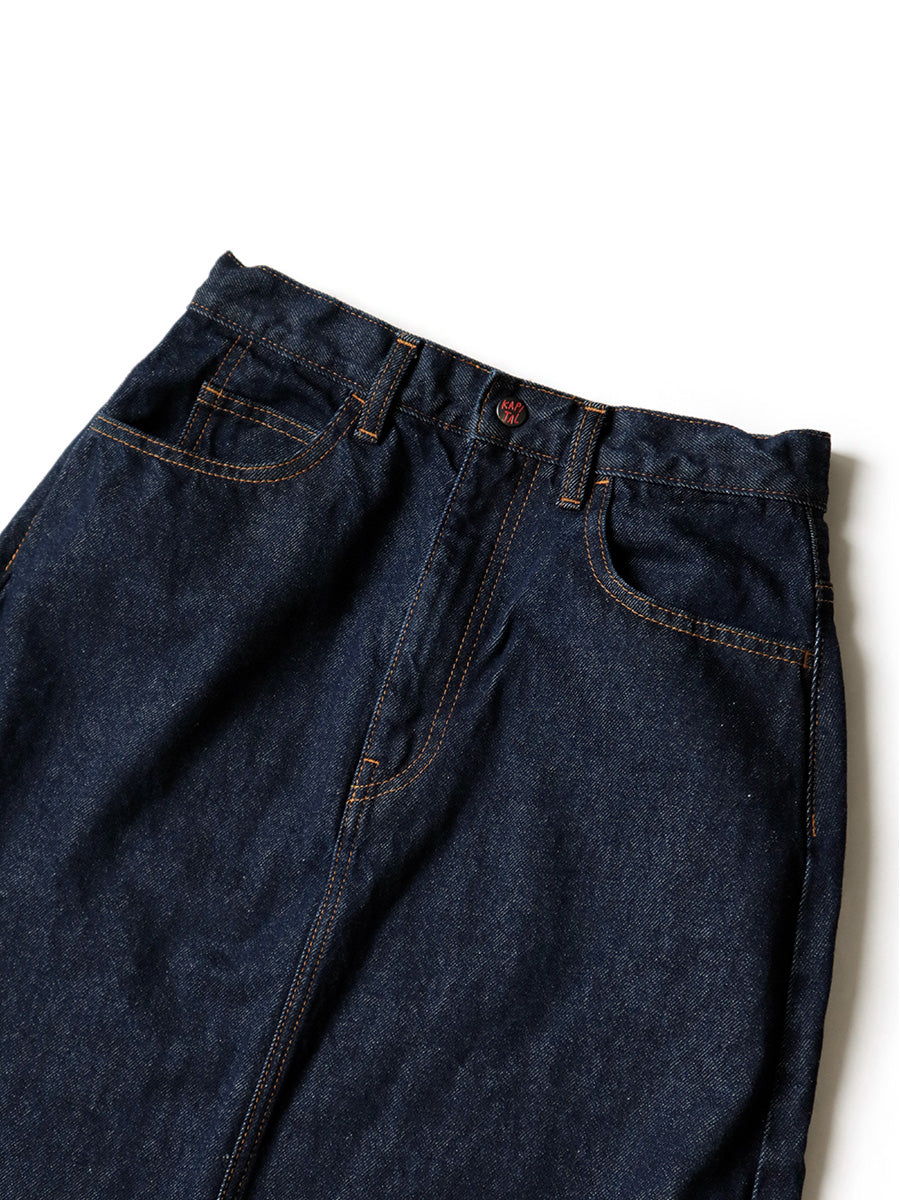 13oz Denim High-Waisted Maxi Skirt