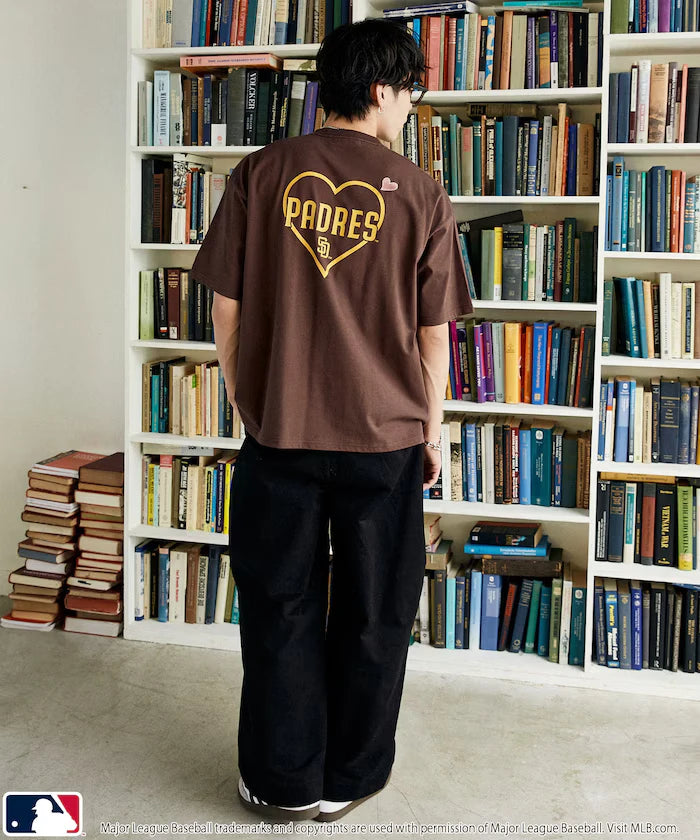 MLB Back Print Heart T-Shirt