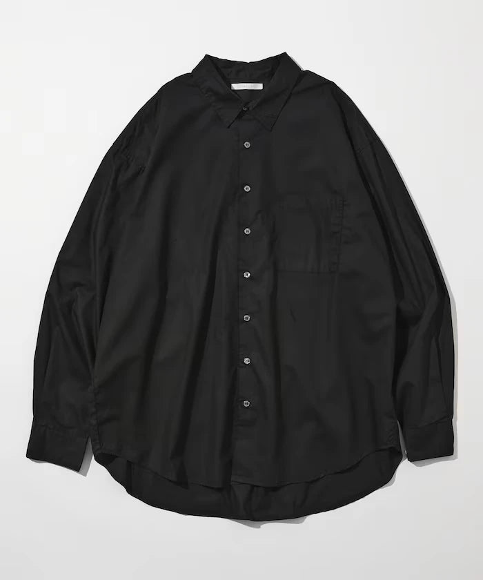 <New Color Added> Relaxed Fit Broad Shirt / Regular Collar / Long Sleeve