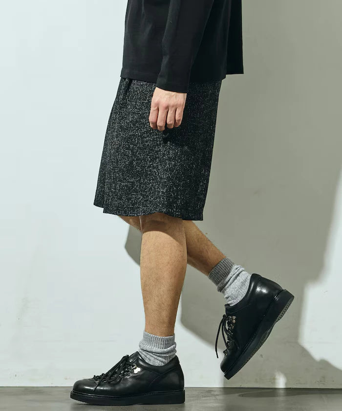 Summer Tweed Easy Wide Shorts / Compatible with Setup