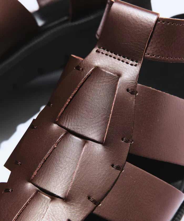 Rain And Shine Leatherette Gurkha Sandals