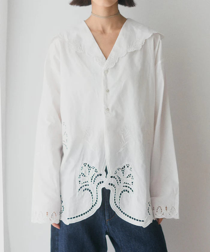 Cutwork Embroidery Blouse