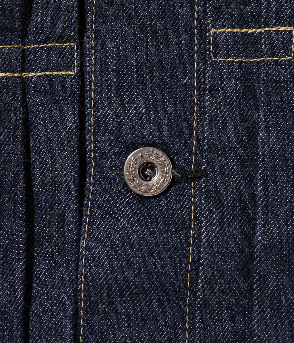 WORLD WAR II DENIM BLOUSE