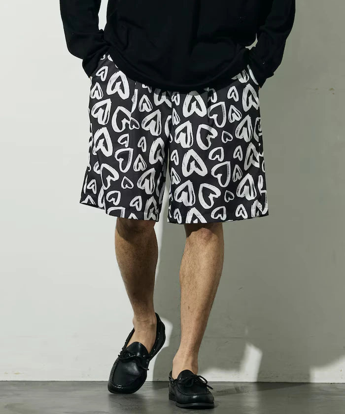 Pattern Easy Shorts / Allover Design Short Pants / Setup Compatible