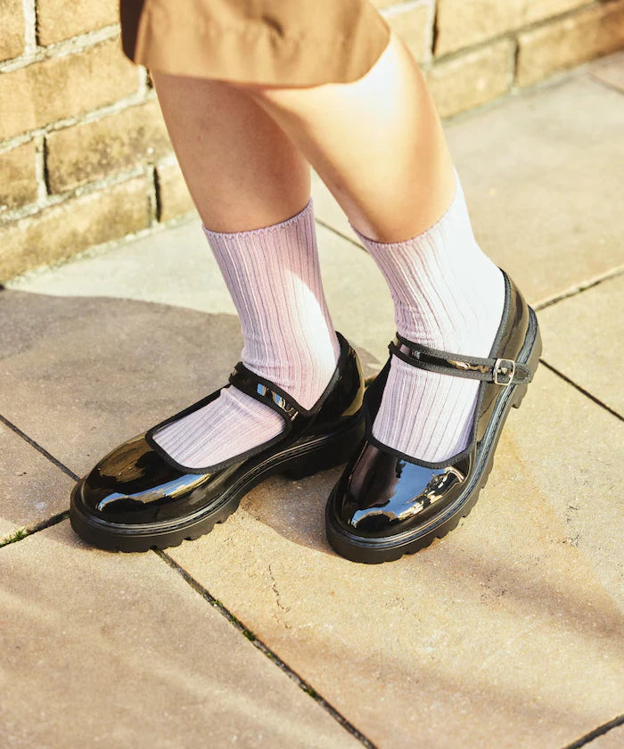 Sunny Rain Compatible Chunky Mary Jane Sneakers
