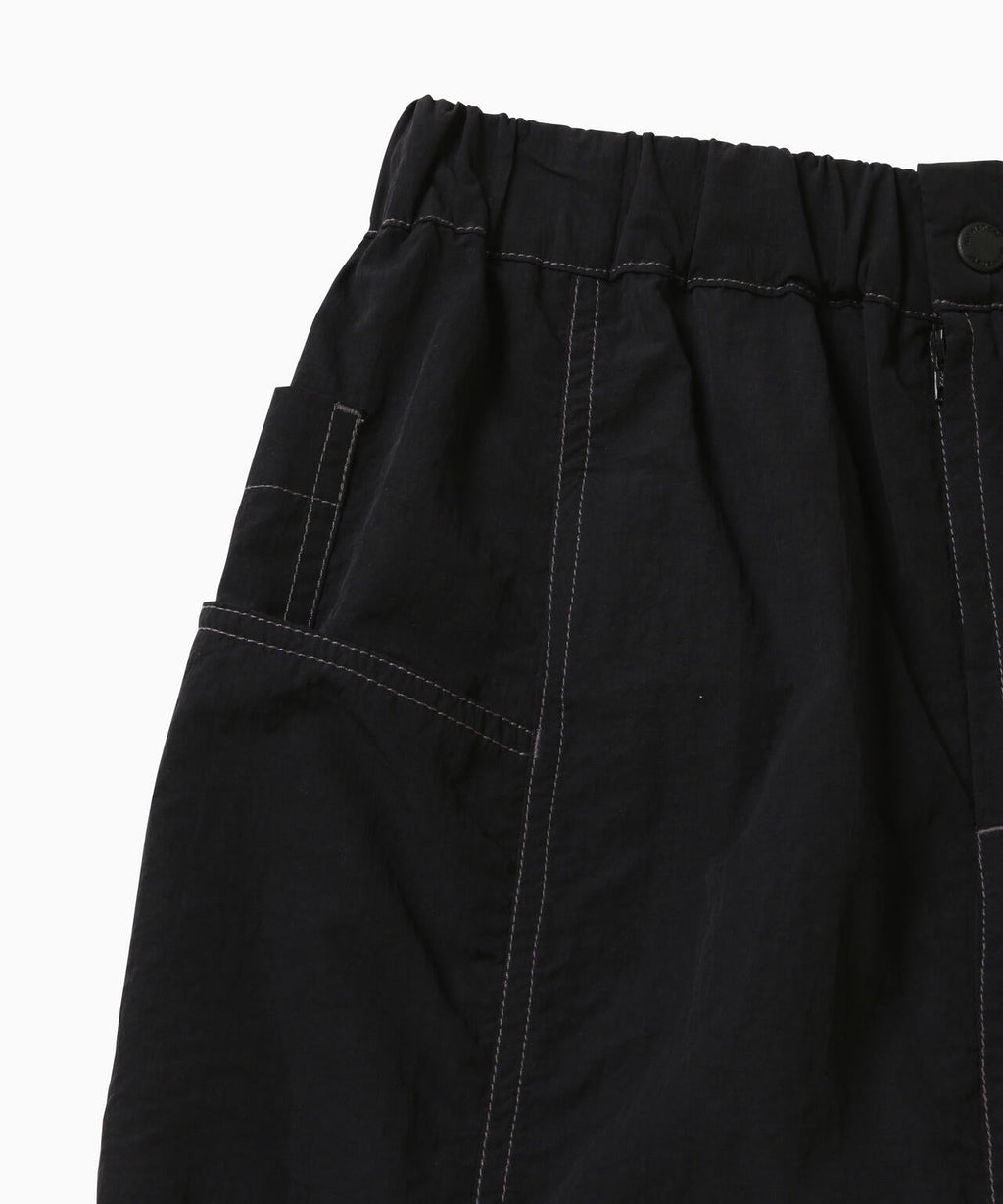 crinkled nylon skirt (W)