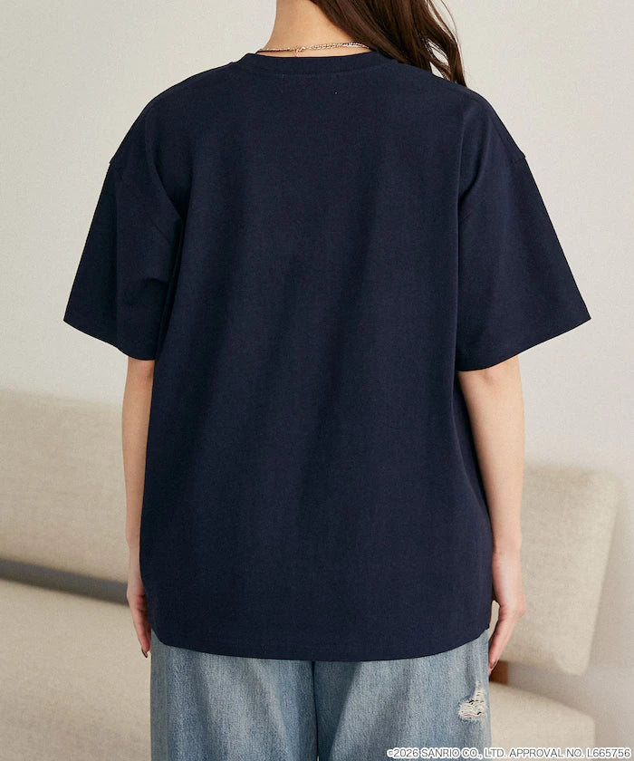 "SANRIO CHARACTERS" College Style Printed T-Shirt Limited Edition