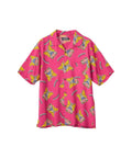 Levitated Girl Open Collar Shirt