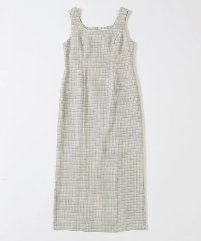 Camilla Check I-Line Dress / Suitable for Setup