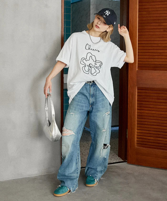 Love Pop Studio Code Flower T-Shirt