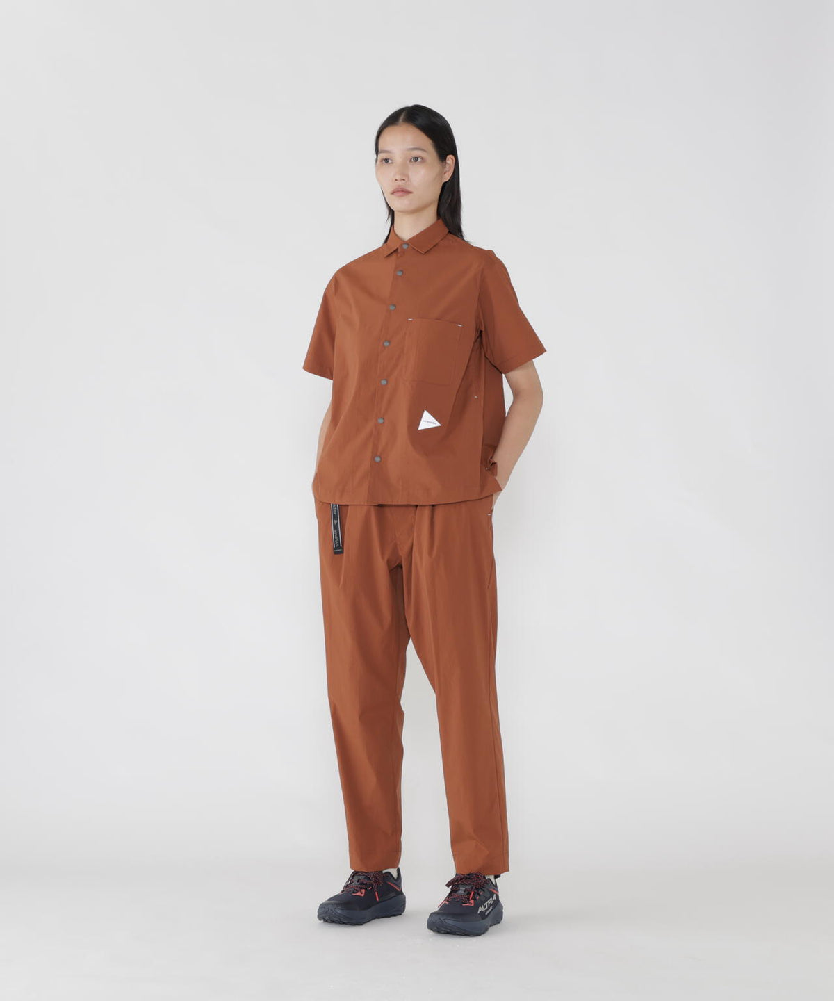 UV cut stretch SS shirt