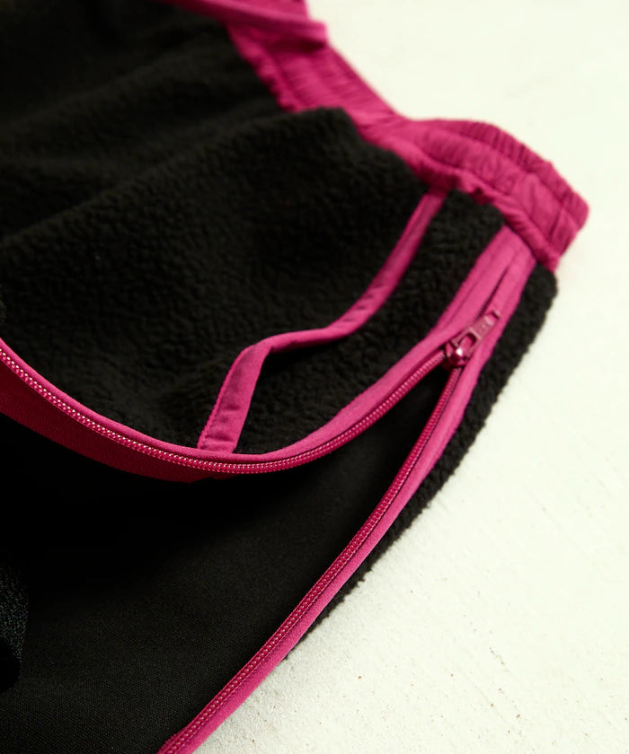 Side Zipper Fleece Pants