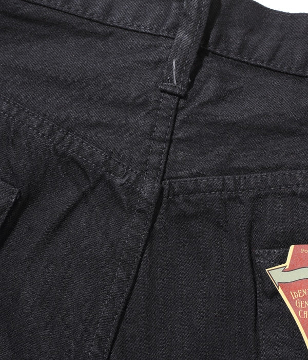 13oz. Black Denim Type-III (Slim Fit)