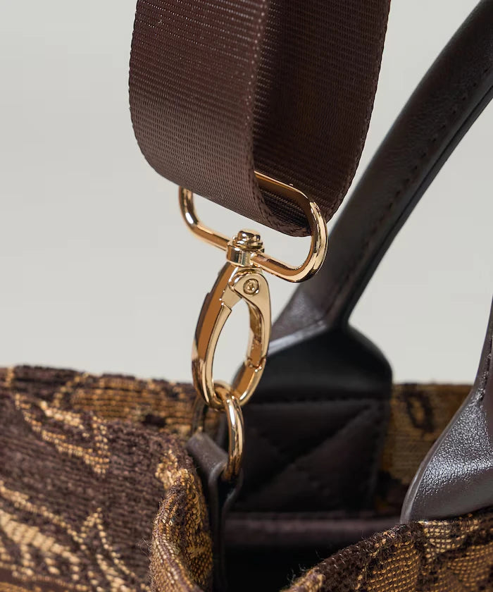 2WAY Paisley Jacquard Tote Bag Limited Edition