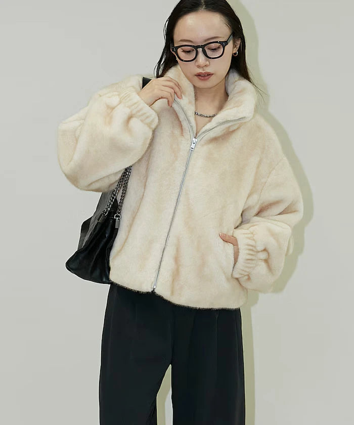 Short Length Fake Fur Blouson Limited Release