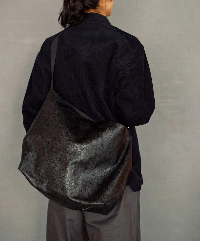 2WAY Leather Messenger Bag