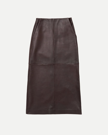 LEATHER SKIRT