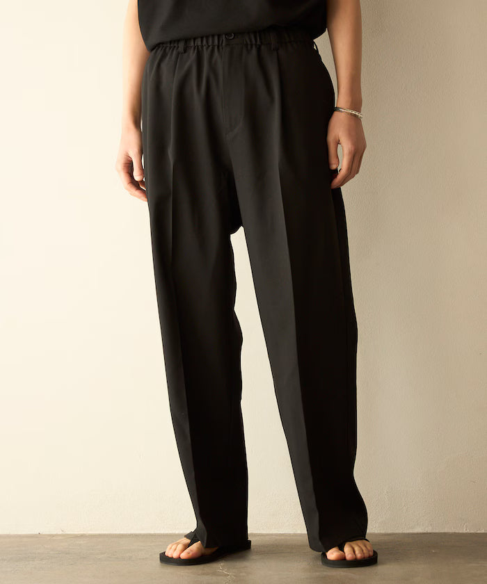 Functional Material Jacket & Wide Slacks Set Up / Washable / UV Cut / Quick Dry / Contact Cooling