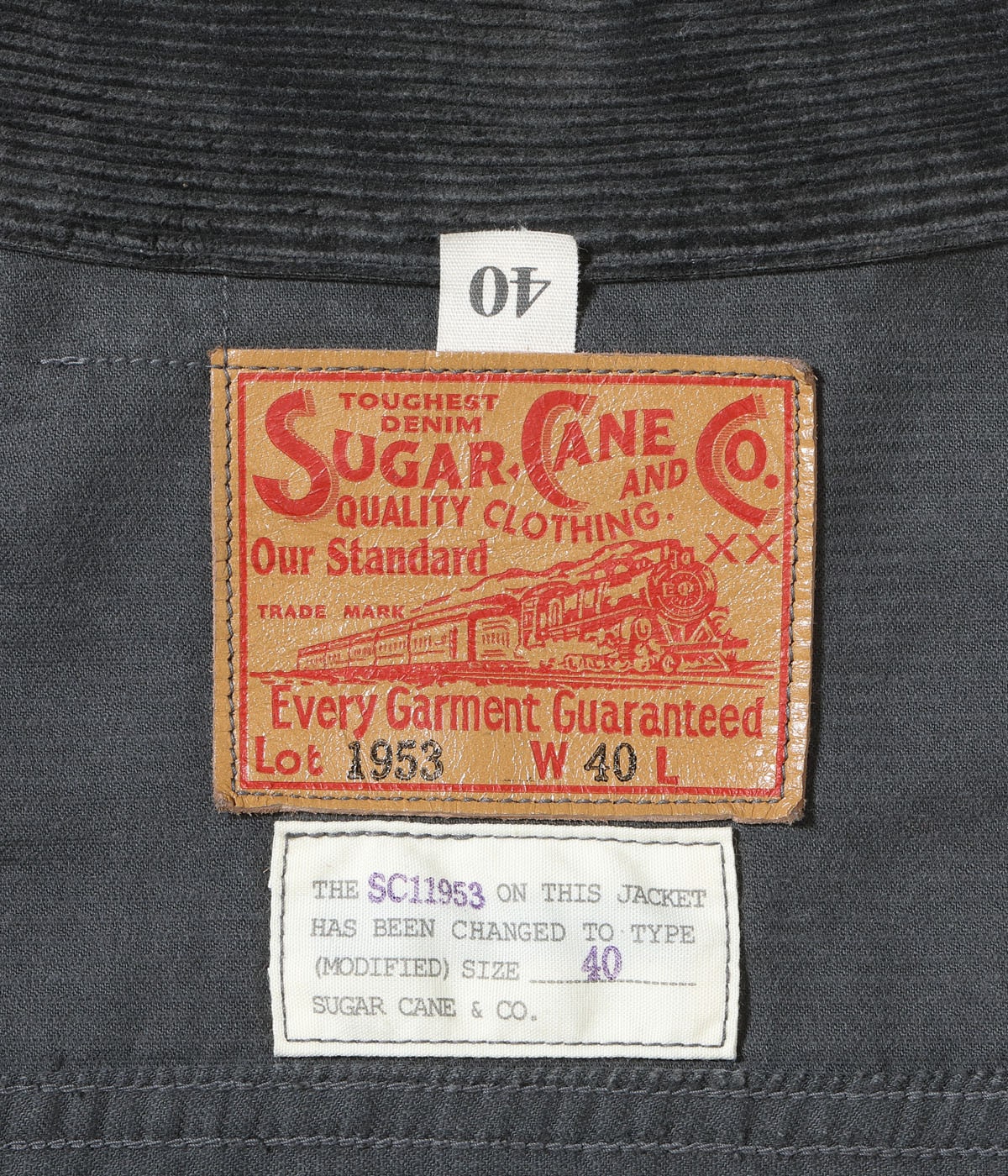 PIGMENT DYED 9W CORDUROY 1953 MODEL JACKET
