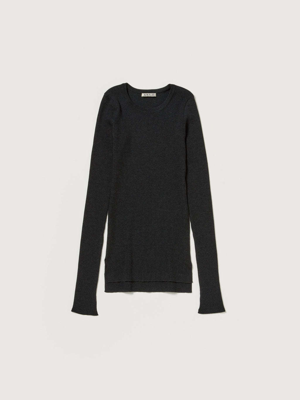 SUPER FINE WOOL HIGH GAUGE RIB KNIT P/O
