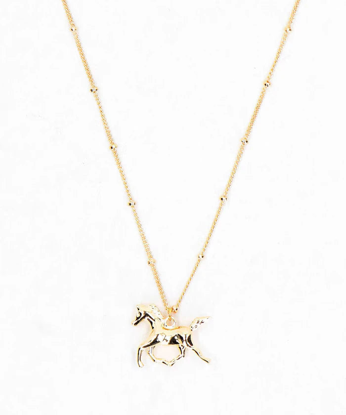 Motif Necklace Horse