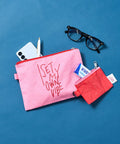 Message Logo Pouch Set