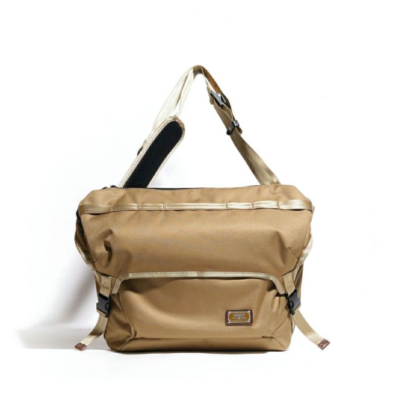 CORDURA DOBBY 305D MESSENGER BAG/KHAKI
