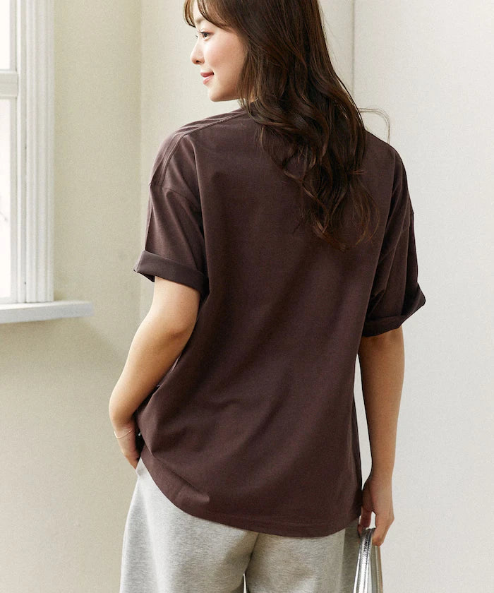 <Functional Material> Shime Bright Dog Print T-shirt Limited Edition