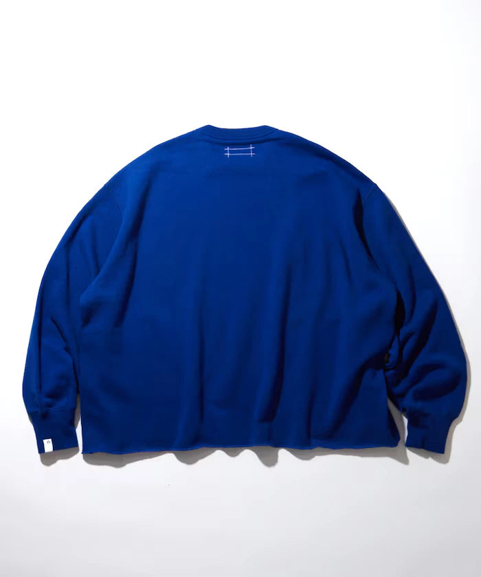 Wool Cotton Loop Back Sweatshirt