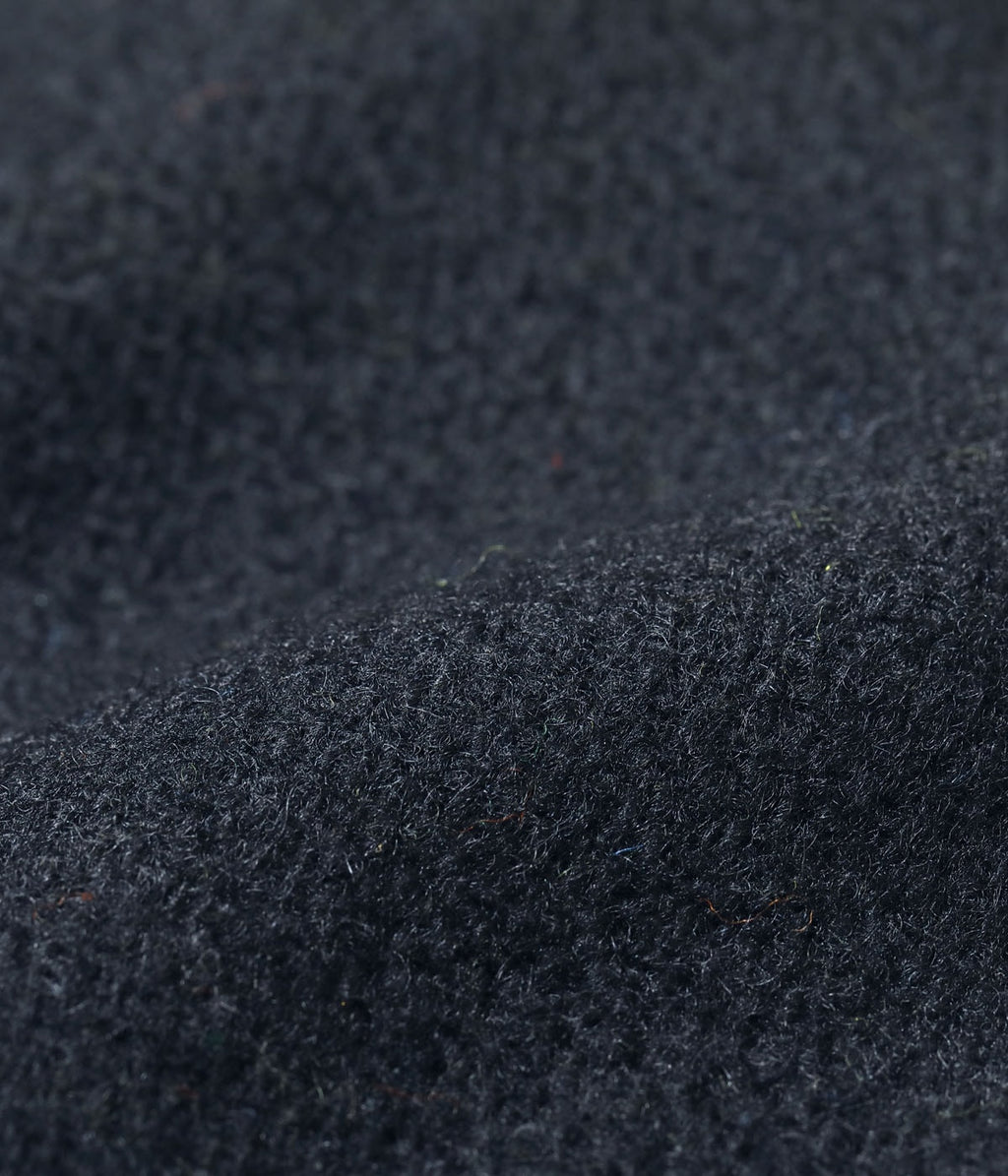 30oz. WOOL MELTON AWARD JACKET “MAVERICKS” (DARK NAVY)