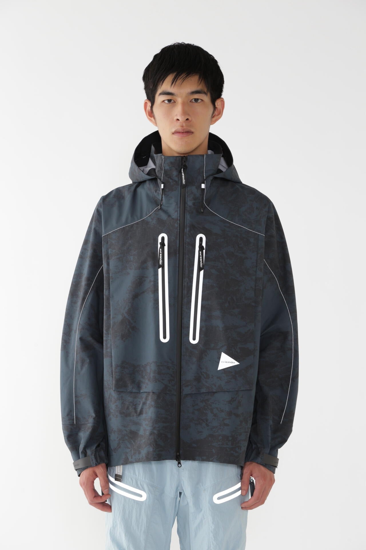 printed PERTEX SHIELD rain jacket