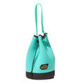 DRAW STRING BAG/TURQUOISE