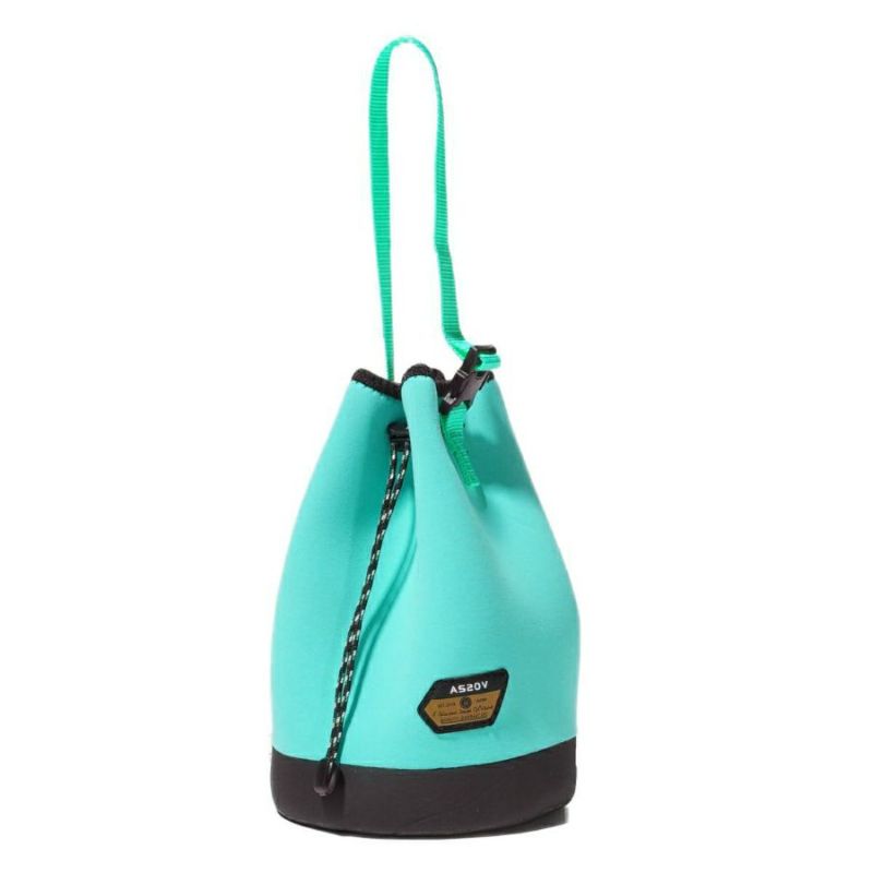 DRAW STRING BAG/TURQUOISE